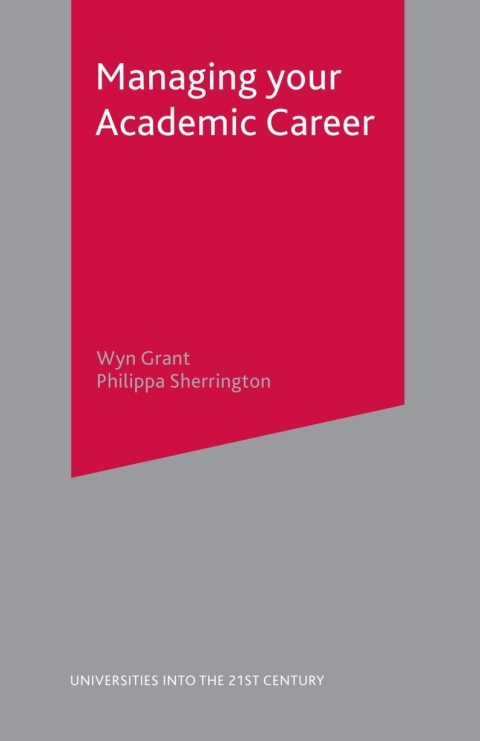 Cover image for book Managing Your Academic Career