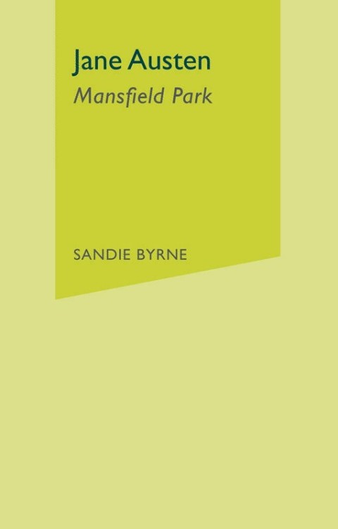 Cover image for book Jane Austen-Mansfield Park