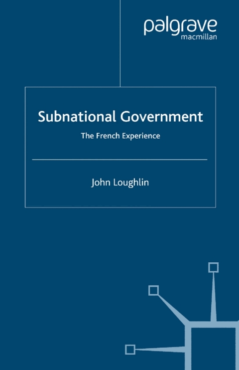 Cover image for book Subnational Government