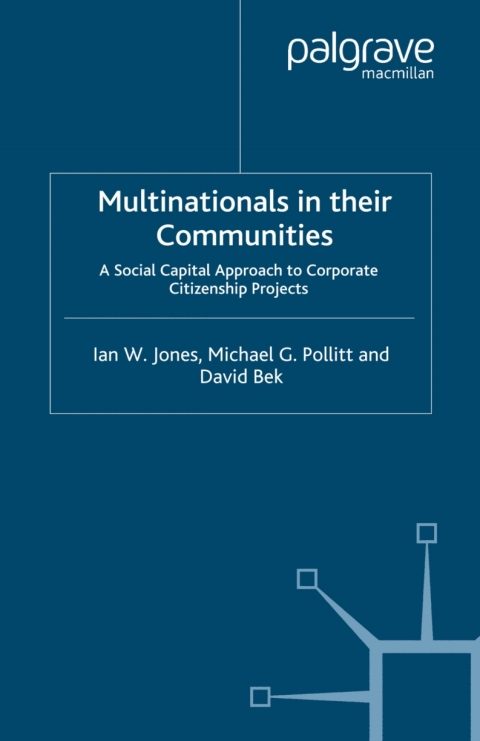 Cover image for book Multinationals in their Communities