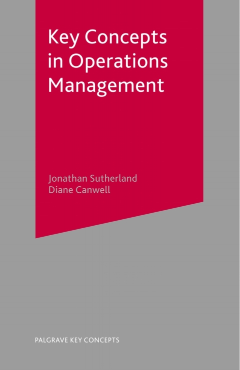 Cover image for book Key Concepts in Operations Management