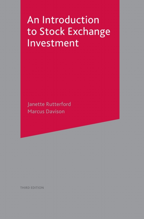 Cover image for book An Introduction to Stock Exchange Investment