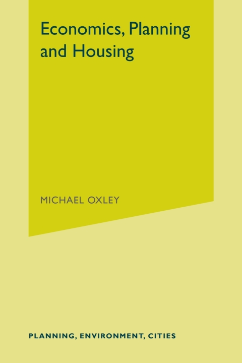 Cover image for book Economics, Planning and Housing