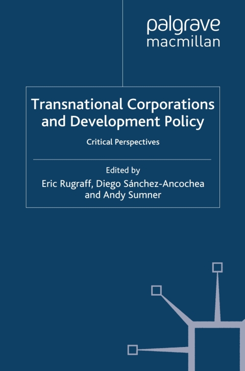 Cover image for book Transnational Corporations and Development Policy
