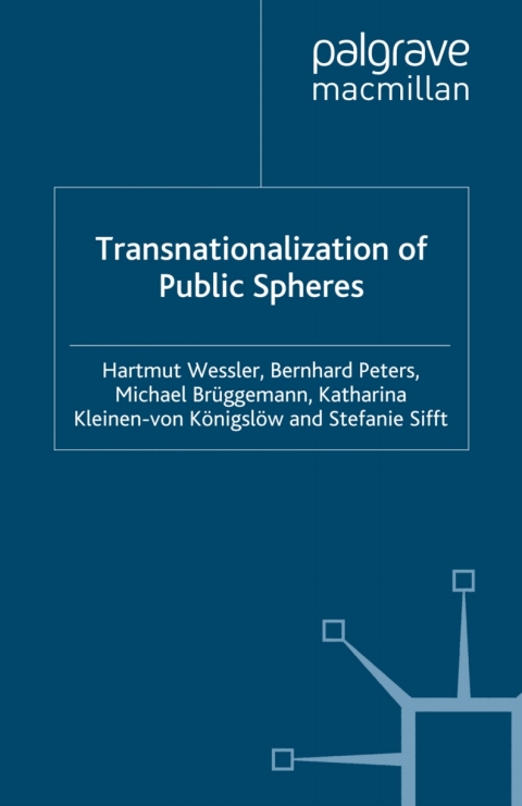 Cover image for book Transnationalization of Public Spheres