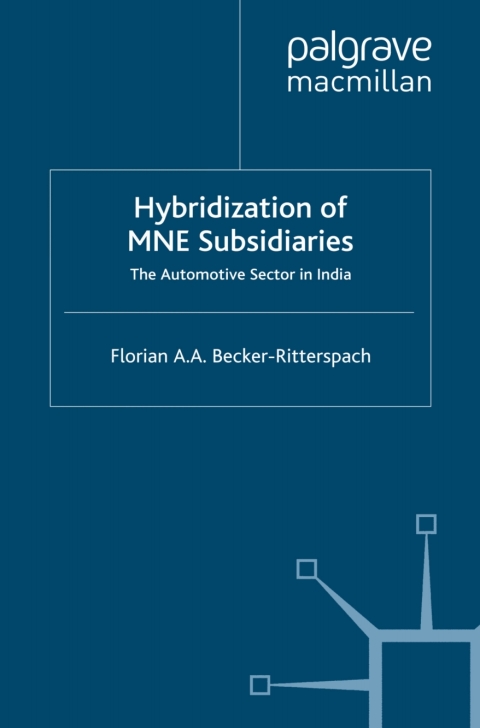 Cover image for book Hybridization of MNE Subsidiaries