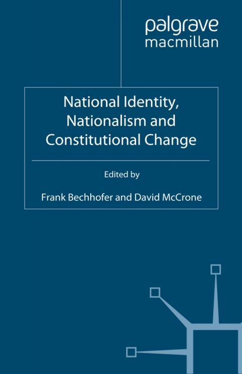 Cover image for book National Identity, Nationalism and Constitutional Change