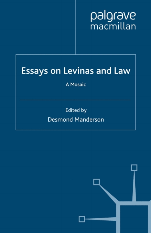 Cover image for book Essays on Levinas and Law