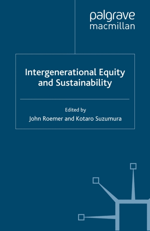 Cover image for book Intergenerational Equity and Sustainability