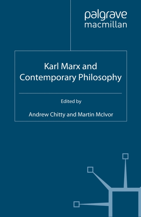 Cover image for book Karl Marx and Contemporary Philosophy