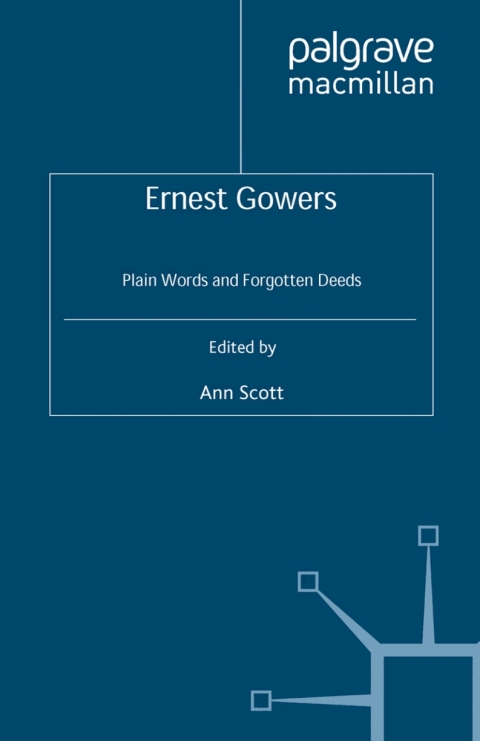 Cover image for book Ernest Gowers