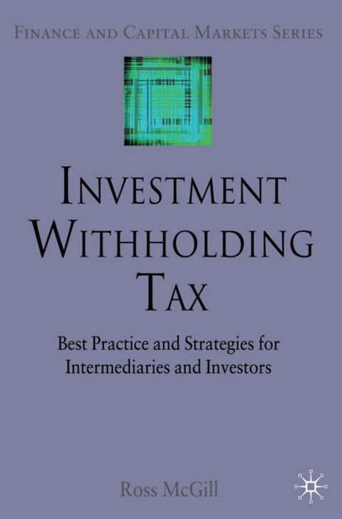 Cover image for book Investment Withholding Tax