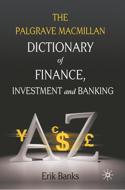 Cover image for book Dictionary of Finance, Investment and Banking