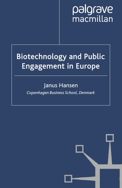 Cover image for book Biotechnology and Public Engagement in Europe