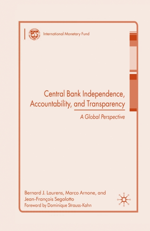 Cover image for book Central Bank Independence, Accountability, and Transparency
