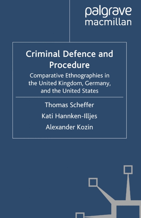 Cover image for book Criminal Defence and Procedure