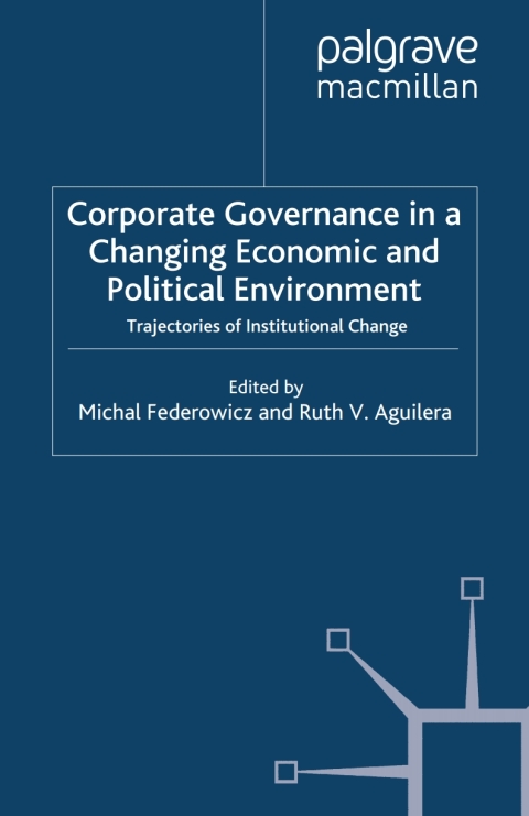 Cover image for book Corporate Governance in a Changing Economic and Political Environment
