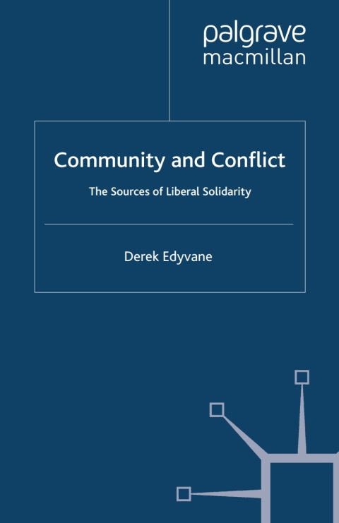 Cover image for book Community and Conflict