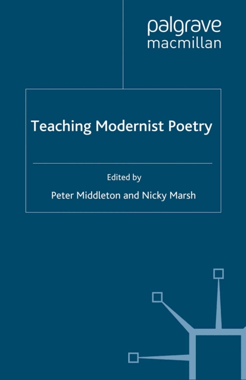 Cover image for book Teaching Modernist Poetry