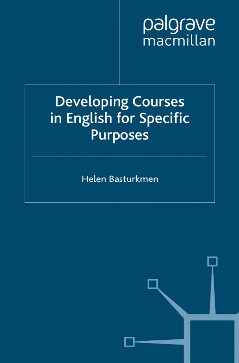 Cover image for book Developing Courses in English for Specific Purposes