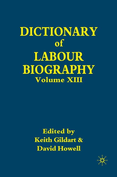 Cover image for book Dictionary of Labour Biography