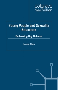 Cover image: Young People and Sexuality Education 9780230579439