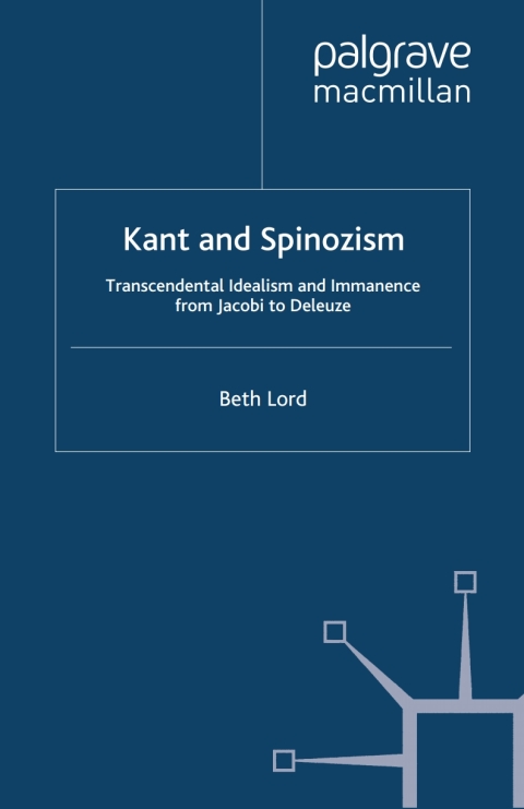 Cover image for book Kant and Spinozism