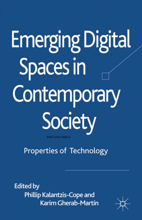 Cover image for book Emerging Digital Spaces in Contemporary Society