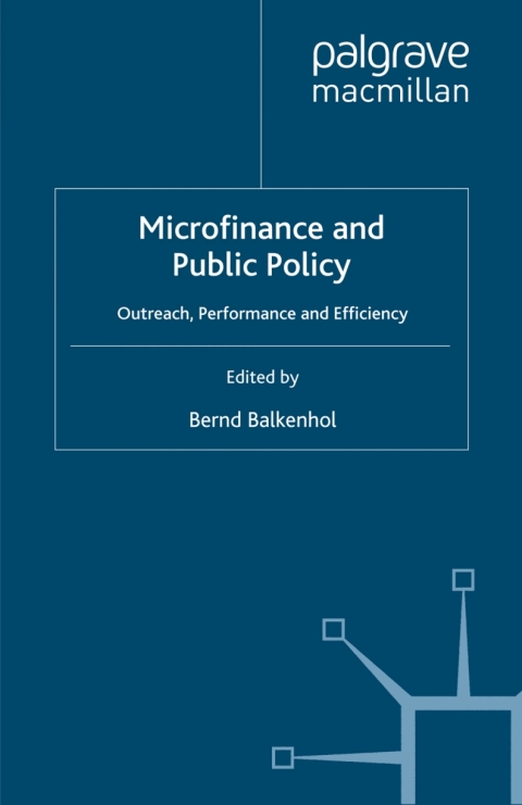 Cover image for book Microfinance and Public Policy