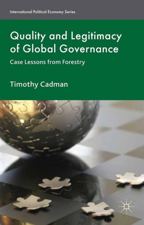 Cover image for book Quality and Legitimacy of Global Governance