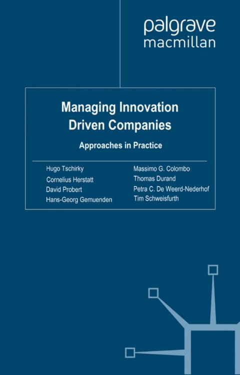 Cover image for book Managing Innovation Driven Companies