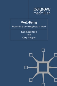 Cover image: Well-being 9780230249950