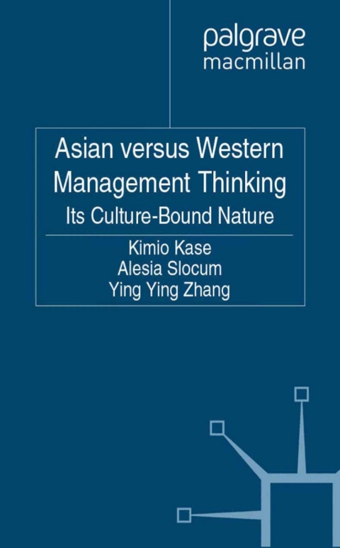Cover image for book Asian versus Western Management Thinking