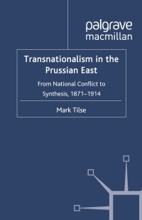 Cover image: Transnationalism in the Prussian East 9780230284166