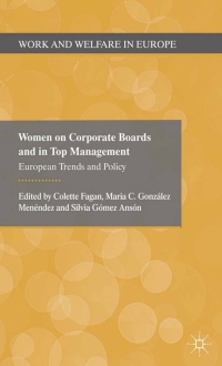 صورة الغلاف: Women on Corporate Boards and in Top Management 9780230293441