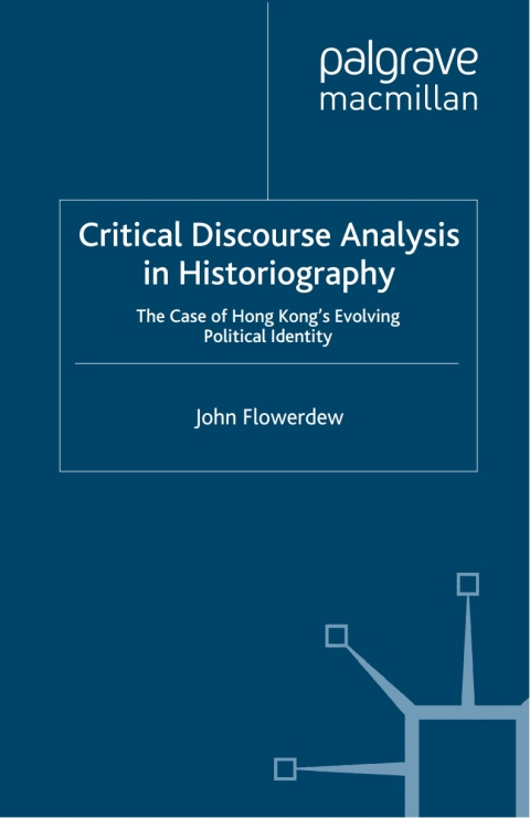 Cover image for book Critical Discourse Analysis in Historiography