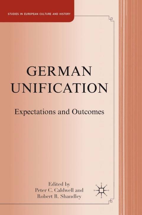 Cover image for book German Unification