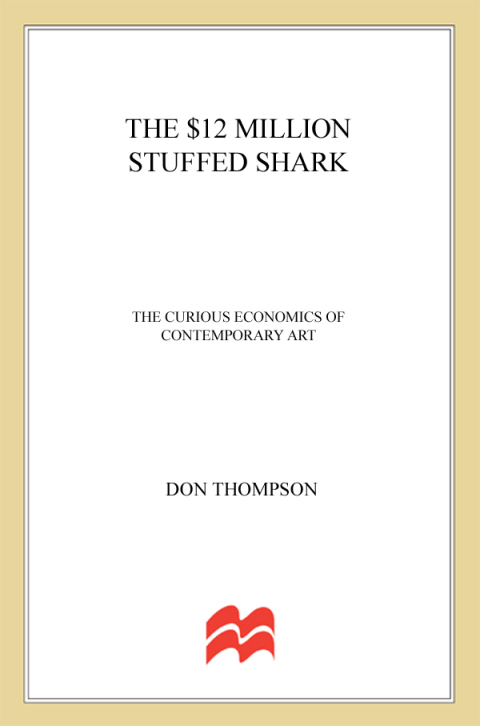 Cover image for book The $12 Million Stuffed Shark