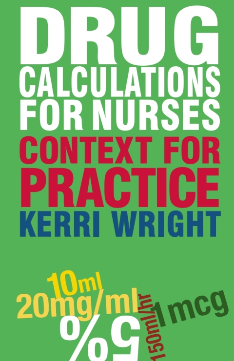 Cover image for book Drug Calculations for Nurses