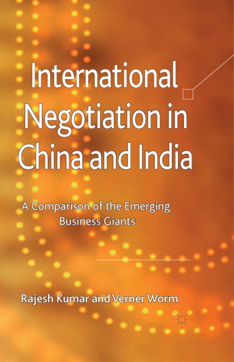 Cover image for book International Negotiation in China and India