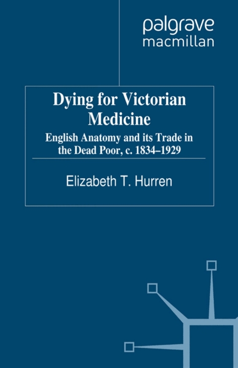 Cover image for book Dying for Victorian Medicine