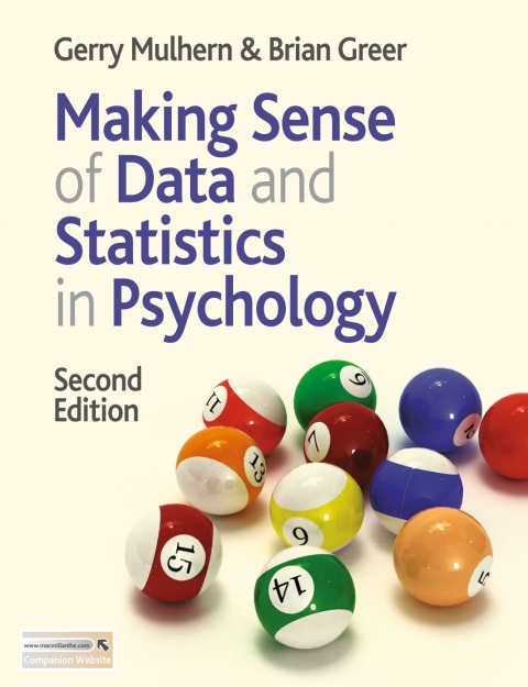 Cover image for book Making Sense of Data and Statistics in Psychology