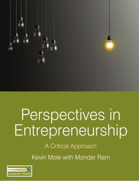 Cover image for book Perspectives in Entrepreneurship