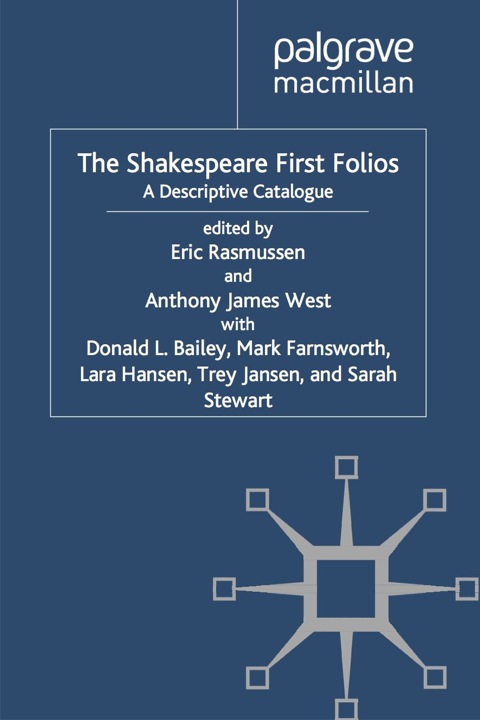 Cover image for book The Shakespeare First Folios