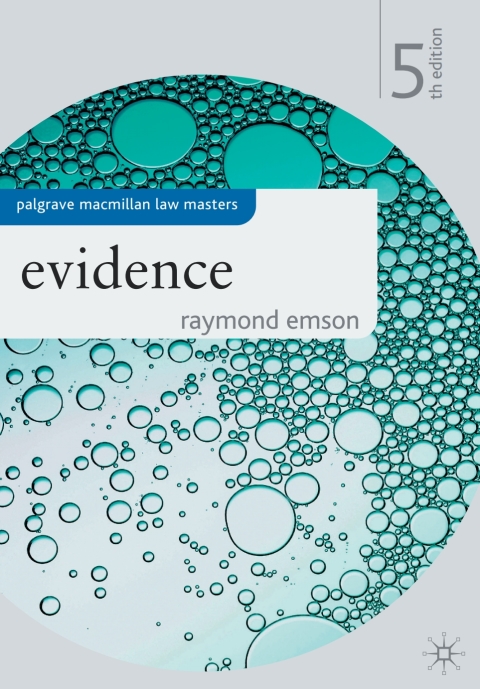Cover image for book Evidence