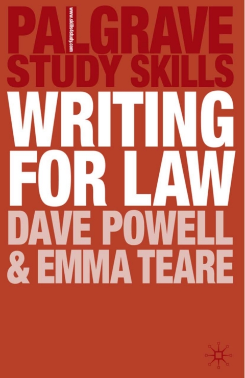 Cover image for book Writing for Law