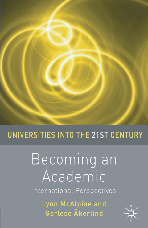 Cover image for book Becoming an Academic