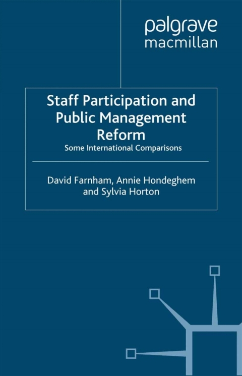 Cover image for book Staff Participation and Public Management Reform