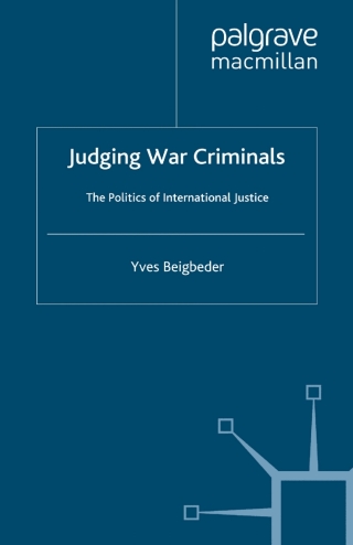 Judging War Criminals