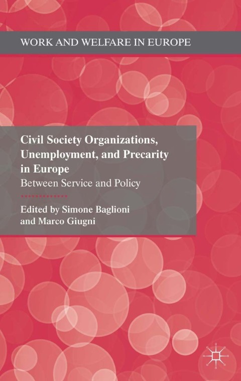 Cover image for book Civil Society Organizations, Unemployment, and Precarity in Europe
